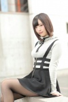 black_legwear cosplay nikukyuu_ayato original pantyhose skirt suspenders sweater zipper rating:Safe score:4 user:Kryzz