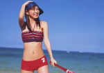 baseball_bat baseball_cap halter_top hatachi_20 ichikawa_yui ocean shorts rating:Safe score:0 user:nil!