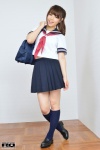 bookbag kneesocks pleated_skirt ponytail rq-star_823 sailor_uniform sayaka_aoi school_uniform skirt rating:Safe score:1 user:nil!