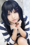 asae_ayato cosplay hair_clips k-on! nakano_azusa shorts tshirt twintails rating:Safe score:2 user:pixymisa