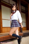 blouse kneesocks maeyama_natsuha pleated_skirt school_uniform skirt rating:Safe score:1 user:nil!