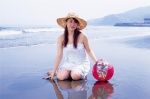 beach dress ocean straw_hat wanibooks_71 wet yasu_megumi rating:Safe score:0 user:nil!