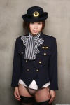 costume flight_attendant panties side-tie_panties tatsumi_natsuko thighhighs rating:Safe score:2 user:nil!