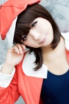 asakura_irori bakemonogatari cosplay hat jacket school_swimsuit sengoku_nadeko swimsuit rating:Safe score:0 user:pixymisa
