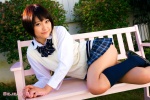blouse kneesocks pleated_skirt school_uniform skirt sweater_vest tsutsumi_yukimi rating:Safe score:1 user:nil!