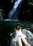 bikini_bottom cleavage dress fukushita_megumi ns_eyes_304 swimsuit waterfall rating:Safe score:0 user:nil!