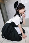 apron beret blouse corset cosplay kaieda_kae maid maid_in_angels maid_uniform miniskirt skirt rating:Safe score:2 user:nil!