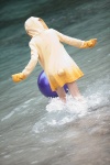 beach_ball bikini hizuki_yuuki hoodie hoodie_ears necklace swimsuit rating:Safe score:0 user:pixymisa