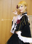 beatrice blonde_hair choker cosplay gown shiratama_rei umineko_no_naku_koro_ni rating:Safe score:0 user:nil!