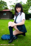 blouse bookbag kneesocks pleated_skirt school_uniform skirt sock_pull suzumoto_megumi tie rating:Safe score:1 user:nil!