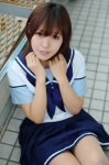 anegasaki_nene cosplay love_plus pantyhose pleated_skirt sailor_uniform school_uniform shimizu_miki skirt rating:Safe score:0 user:nil!
