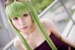 cc code_geass cosplay green_hair miniskirt momose_riyu pleated_skirt skirt sunglasses tubetop rating:Safe score:1 user:nil!