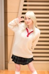 blonde_hair blouse cardigan cosplay kneesocks pleated_skirt school_uniform skirt tagme_character tagme_series tie yukki rating:Safe score:0 user:nil!