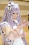 apron cosplay hair_pods purple_hair qipao ranma_1/2 saori shampoo twintails rating:Safe score:0 user:nil!