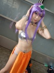 bikini cosplay dragon_quest dragon_quest_iv meena pantyhose purple_hair swimsuit tachibana_ren tiara rating:Safe score:0 user:nil!