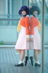 cosplay dress gingamu hayate_no_gotoku! purple_hair sailor_uniform school_uniform segawa_izumi socks twintails rating:Safe score:2 user:nil!