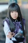 akemi_homura blouse cosplay hairband mashiro_ayaki puella_magi_madoka_magica rating:Safe score:0 user:nil!