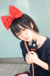 cosplay dress hairbow kiki kiki's_delivery_service kuroneko stuffed_animal rating:Safe score:0 user:nil!