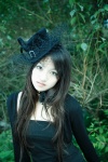 cardigan choker dress ns_eyes_507 sagesaka_emika top_hat rating:Safe score:0 user:nil!