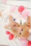 blonde_hair cape cosplay deep_rabbit dress macross macross_frontier macross_frontier:_itsuwari_no_utahime saku sheryl_nome thighhighs zettai_ryouiki rating:Safe score:0 user:nil!