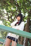 akiloveschool blouse cardigan cosplay itsuki_akira original pleated_skirt school_uniform skirt rating:Safe score:2 user:nil!