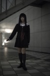 cosplay enma_ai jigoku_shoujo kneehighs miniskirt pleated_skirt rorikon sailor_uniform school_uniform skirt rating:Safe score:0 user:nil!