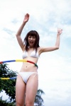bikini chisekiara cleavage hula_hoop nakamura_chise side-tie_bikini swimsuit rating:Safe score:2 user:nil!