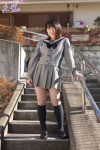 bookbag kayama_riho kneesocks pleated_skirt sailor_uniform school_uniform skirt rating:Safe score:0 user:nil!