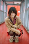 akira_(ii) blouse boots jacket miniskirt skirt sweater thighhighs rating:Safe score:1 user:nil!