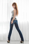 ass high_heels jeans revision ryu_ji-hye tank_top rating:Safe score:2 user:mock