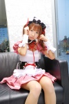 apron asahina_mikuru cosplay mirin pantyhose suzumiya_haruhi_no_yuuutsu twintails waitress waitress_uniform rating:Safe score:0 user:nil!