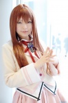 blazer blouse cosplay namada pleated_skirt sakuma_yumine school_uniform skirt supreme_candy rating:Safe score:0 user:nil!
