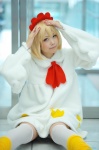 blonde_hair cosplay dress hairband kaieda_kae original thighhighs zettai_ryouiki rating:Safe score:0 user:nil!