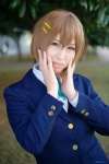 akitsuki_shigure blazer blouse cosplay hair_clips hirasawa_yui k-on! school_uniform rating:Safe score:0 user:nil!