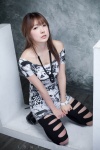 bare_shoulders bracelet high_heels kim_hyeon-jin leggings necklace rating:Safe score:0 user:mock