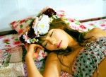 bandeau bed dolly_girl flowers watasuki_chinatsu rating:Safe score:0 user:nil!