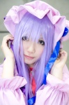 bows cosplay dress hat maxazi-k patchouli_knowledge purple_hair ribbons touhou twintails rating:Safe score:1 user:pixymisa