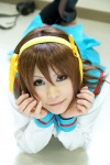 cosplay hairband hair_ribbons morimura_pin sailor_uniform school_uniform socks suzumiya_haruhi suzumiya_haruhi_no_yuuutsu rating:Safe score:0 user:nil!