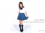 blouse costume honeyline kneesocks mihiro miniskirt pleated_skirt school_uniform skirt skirt_lift watermark rating:Safe score:0 user:nil!