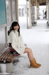 boots hello_project_digital_books_92 miniskirt shawl skirt suzuki_airi sweater rating:Safe score:1 user:nil!