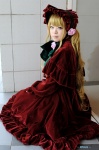 blonde_hair bonnet cosplay gown rozen_maiden shinku uni velvet rating:Safe score:0 user:nil!
