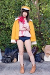 bakemonogatari blouse cosplay hat jacket reco sengoku_nadeko swimsuit rating:Safe score:1 user:pixymisa