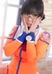blouse chocoball cosplay fujisawa_yayoi glasses miniskirt school_uniform skirt uchuu_no_stellvia rating:Safe score:0 user:nil!