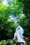 aqua_hair cosplay dress hatsune_miku saku scene_ever_4 twintails veil vocaloid rating:Safe score:0 user:nil!
