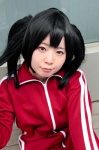 cosplay inami_yuri love_live!_school_idol_project red_eyes track_jacket twintails yazawa_niko rating:Safe score:0 user:pixymisa