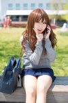blouse bookbag cosplay hori_kyoko hori-san_to_miyamura-kun pleated_skirt school_uniform seri skirt sweater rating:Safe score:4 user:nil!