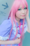 asaya_yuu cosplay megurine_luka nurse nurse_cap nurse_uniform pink_hair stethoscope vocaloid rating:Safe score:1 user:pixymisa