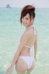 ass bikini dgc_0953 kishi_aino ocean side-tie_bikini swimsuit wet rating:Safe score:2 user:nil!
