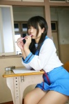 asahina_mikuru chocoball cosplay pleated_skirt sailor_uniform school_uniform skirt suzumiya_haruhi_no_yuuutsu rating:Safe score:4 user:nil!