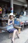 dress lady_days straw_hat suzanne yamamoto_sae rating:Safe score:2 user:nil!